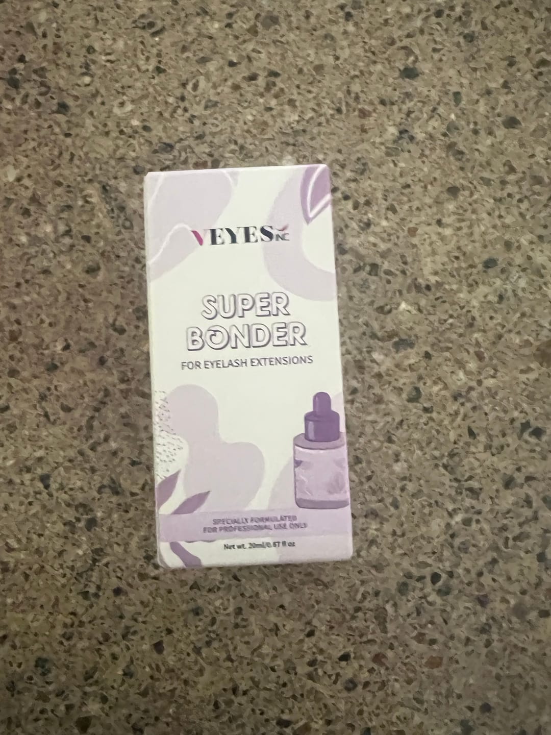 Customer photo review of 20ML Violet Super Bonder