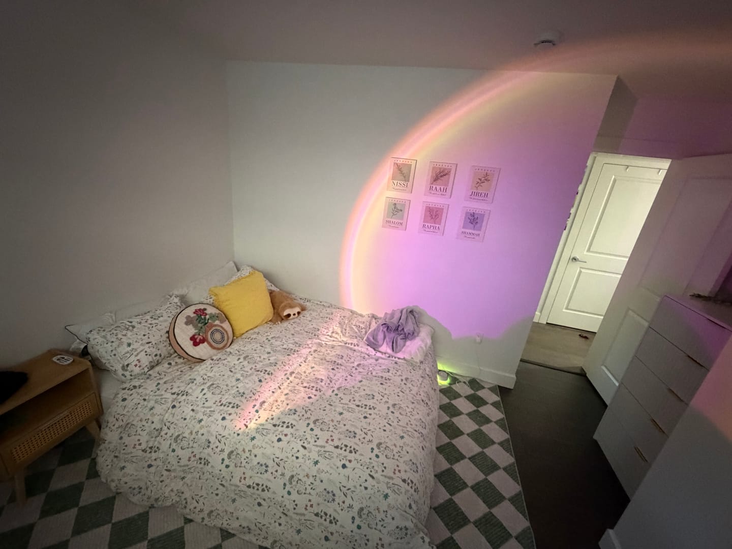 Customer photo review of Golden Hour Sunset Lamp