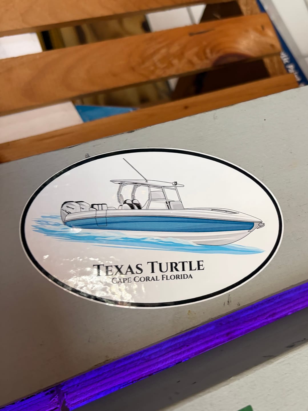 Customer photo review of Dri-Fit Custom Boat Shirts - Long Sleeve