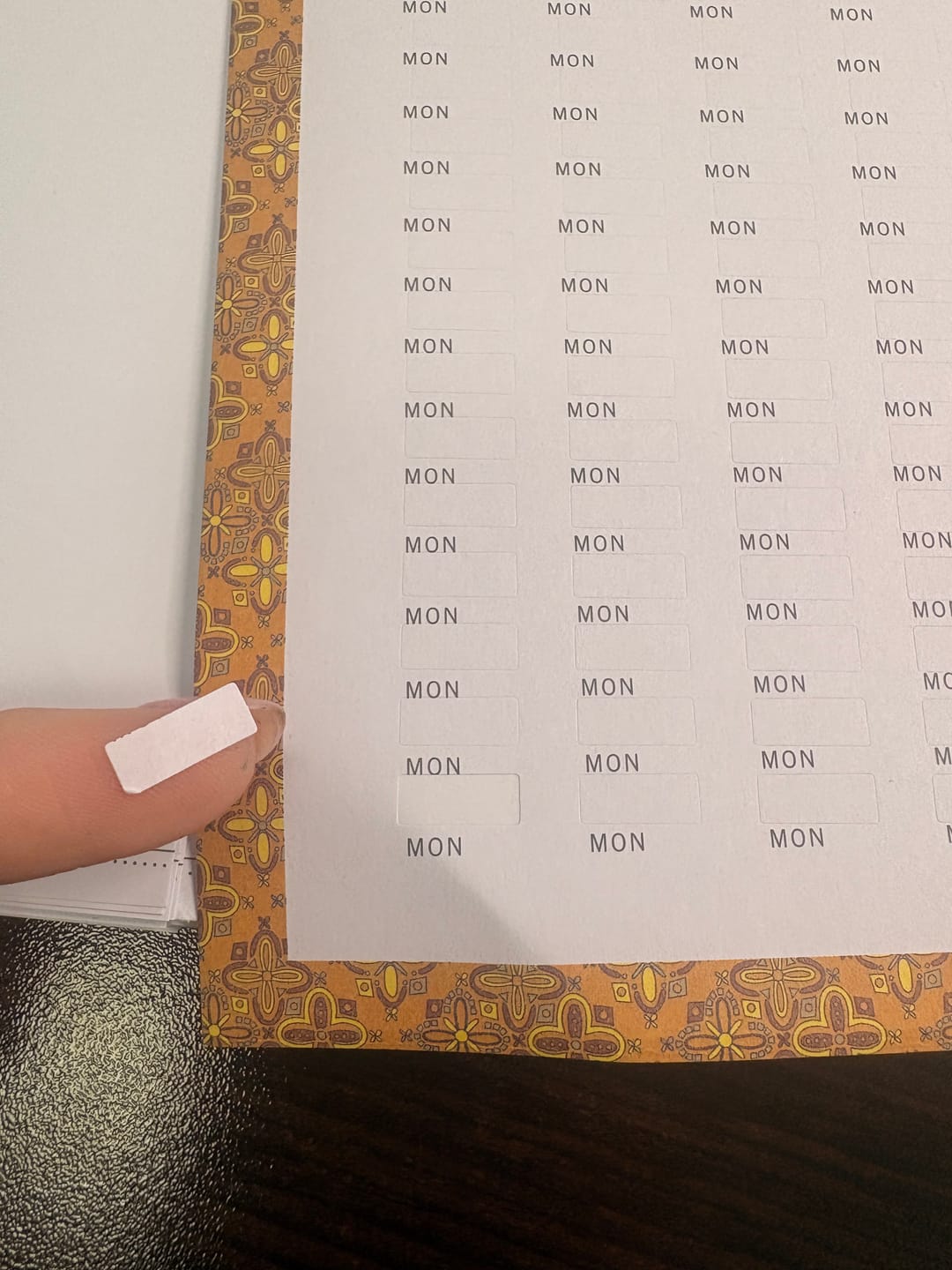 Customer photo review of 2026-2028 Universal Planner Stickers
