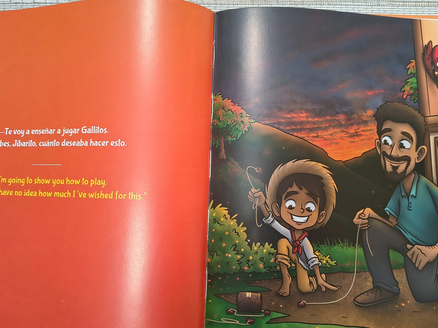 Customer photo review of La Lata del Abuelo | Libro Bilingüe