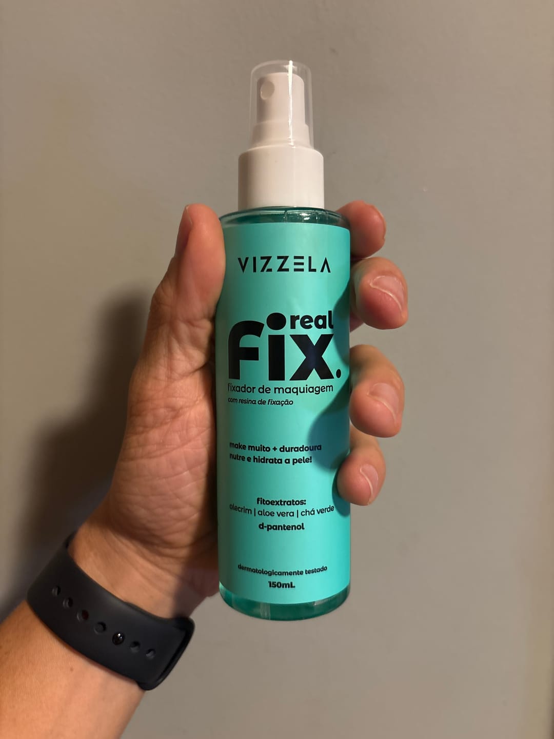 Customer photo review of Fixador de Maquiagem Real Fix - Vizzela
