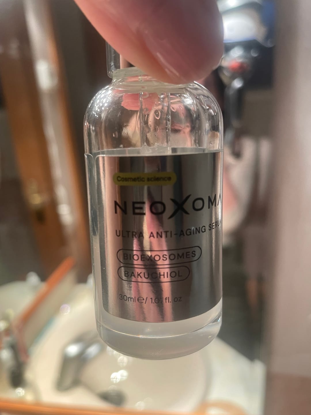Customer photo review of Sérum de Exosomas Ultra Rejuvenecedor con Bioexosomas de Bakuchiol