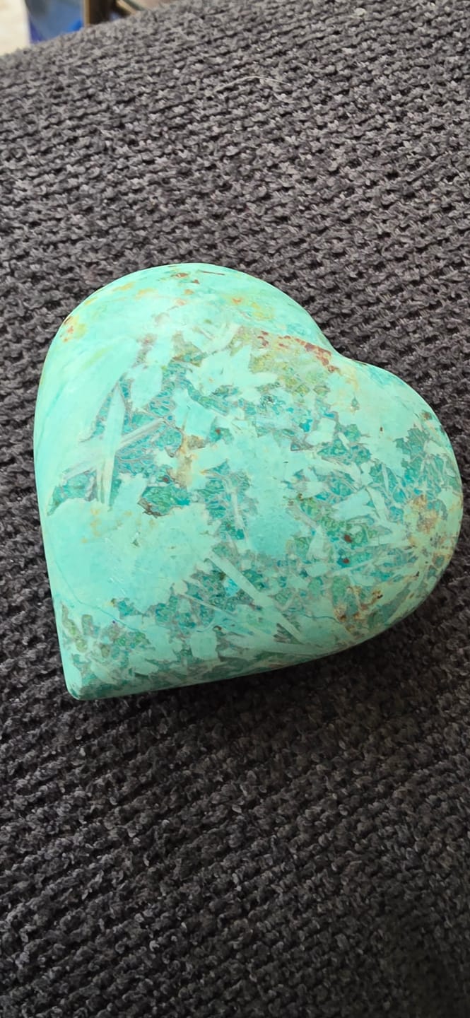 Customer photo review of Chrysocolle Coeur