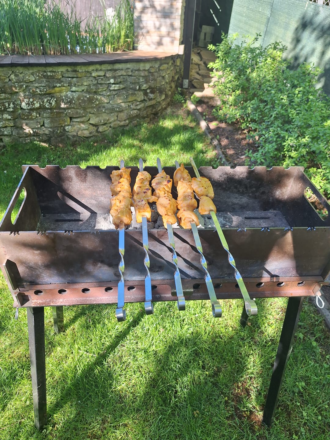 Customer photo review of Hähnchen-Schaschlik Süß-Sauer – fruchtig-pikant & exotisch | mySchaschlik