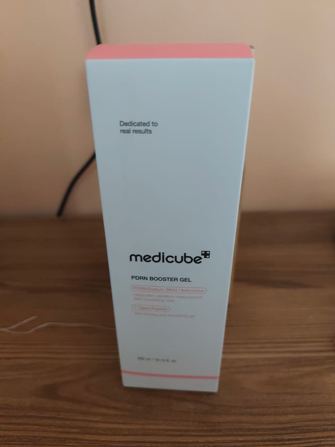 Customer photo review of Gels-būsteris ar PDRN mikrostrāvas ierīcei Medicube PDRN Booster Gel