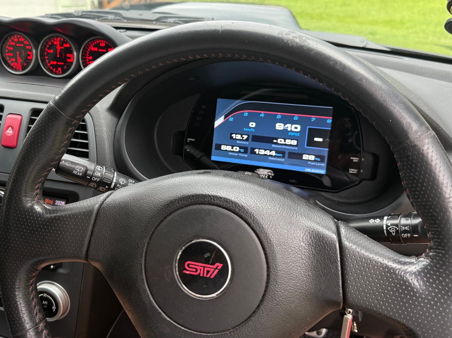 Customer photo review of Subaru Impreza WRX GD GG 2nd Gen 00-07 Dash Mount
