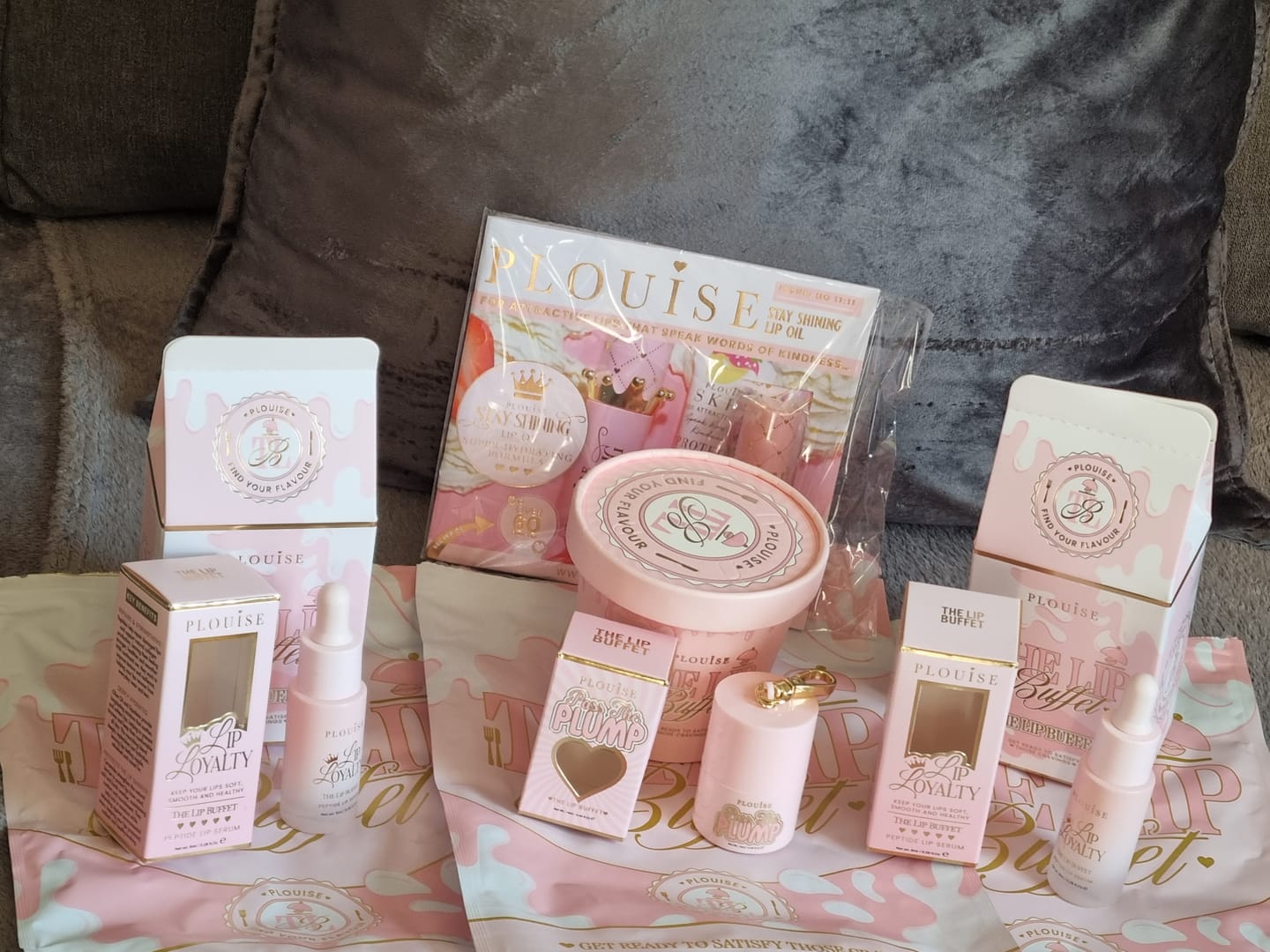 Revue photo des clients du sac mystère The Lip Buffet