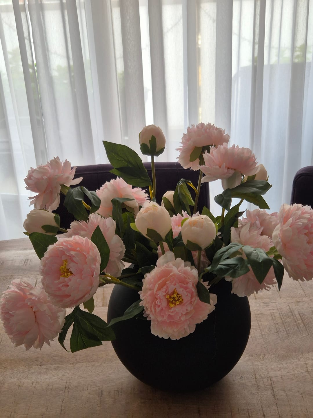 Customer photo review of Zijden Pioenrozen - Roze