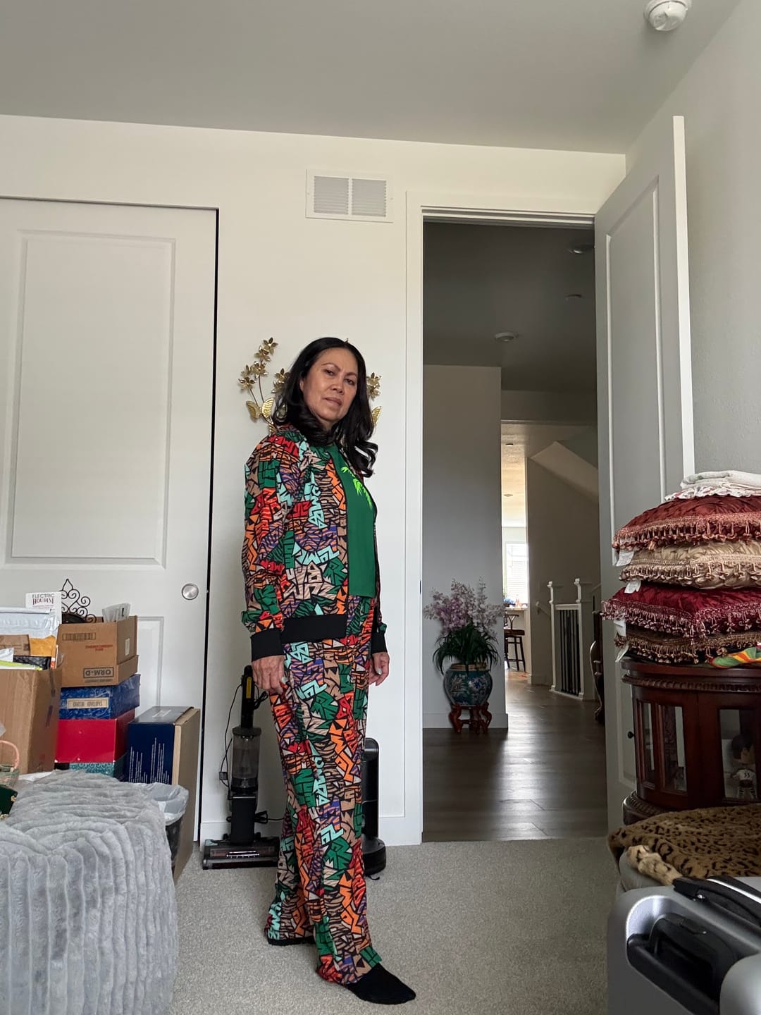 Customer photo review of Wildbeat Woven Track Pants