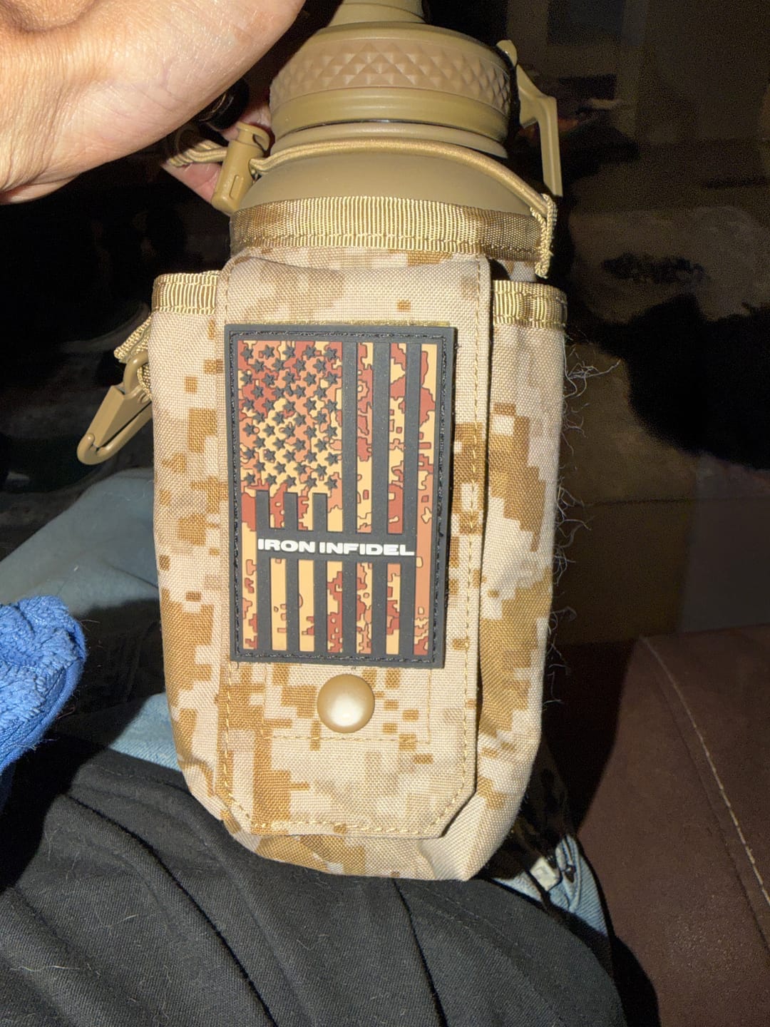 Customer photo review of 32oz Compact Battle Bottles