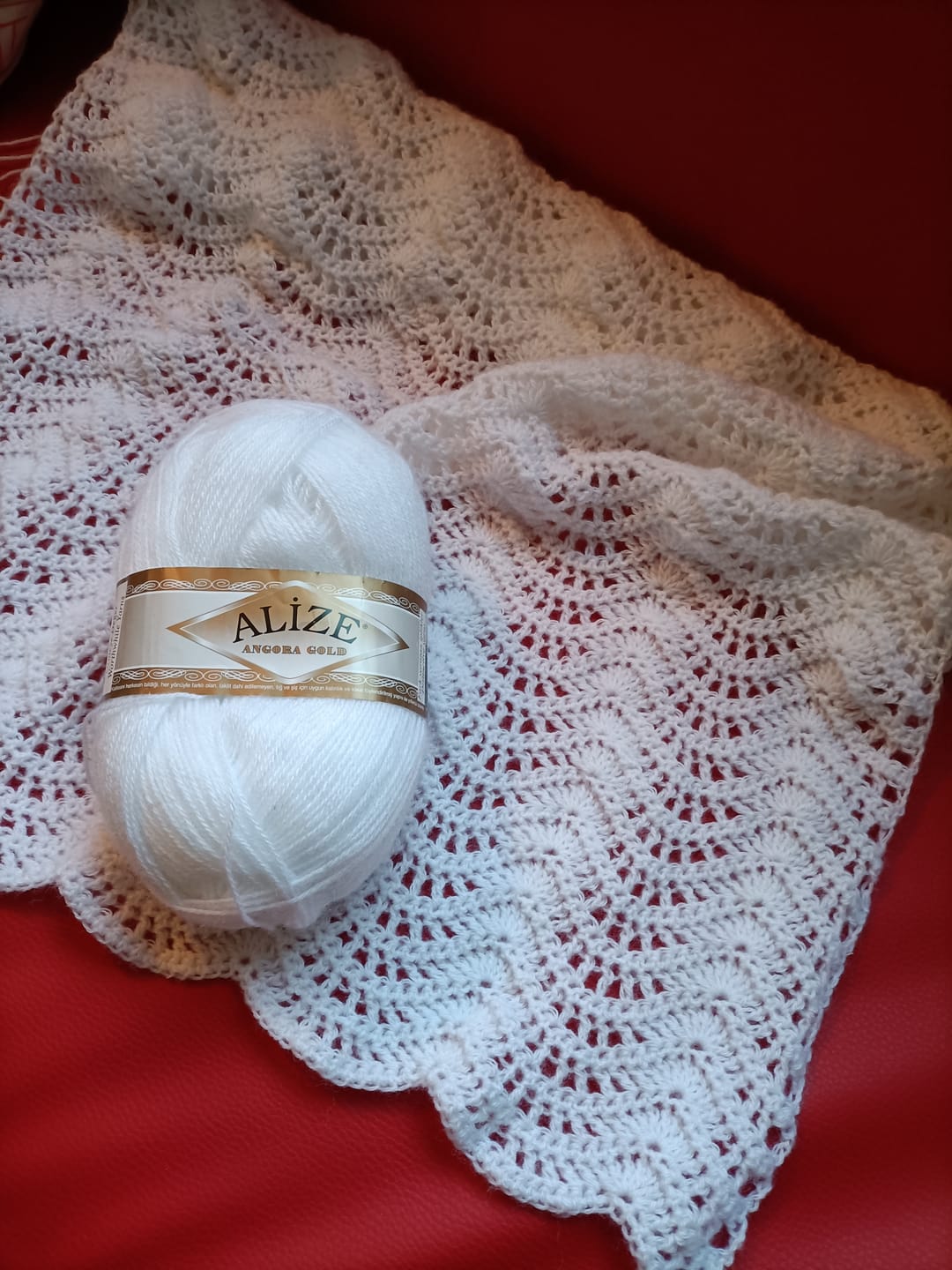 Customer photo review of Alize Angora Gold