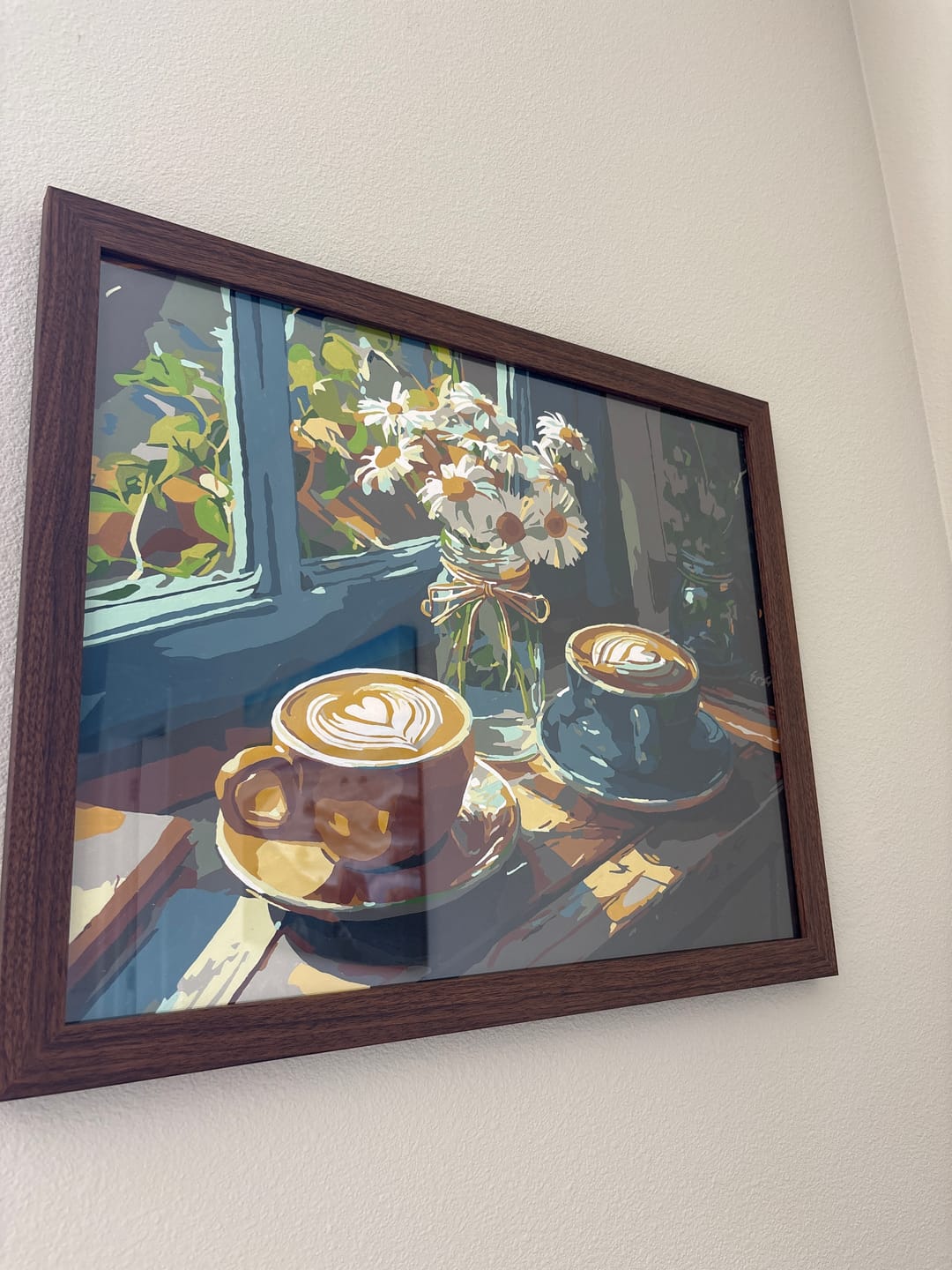 Customer photo review of Village nostalgia | Paint by Number