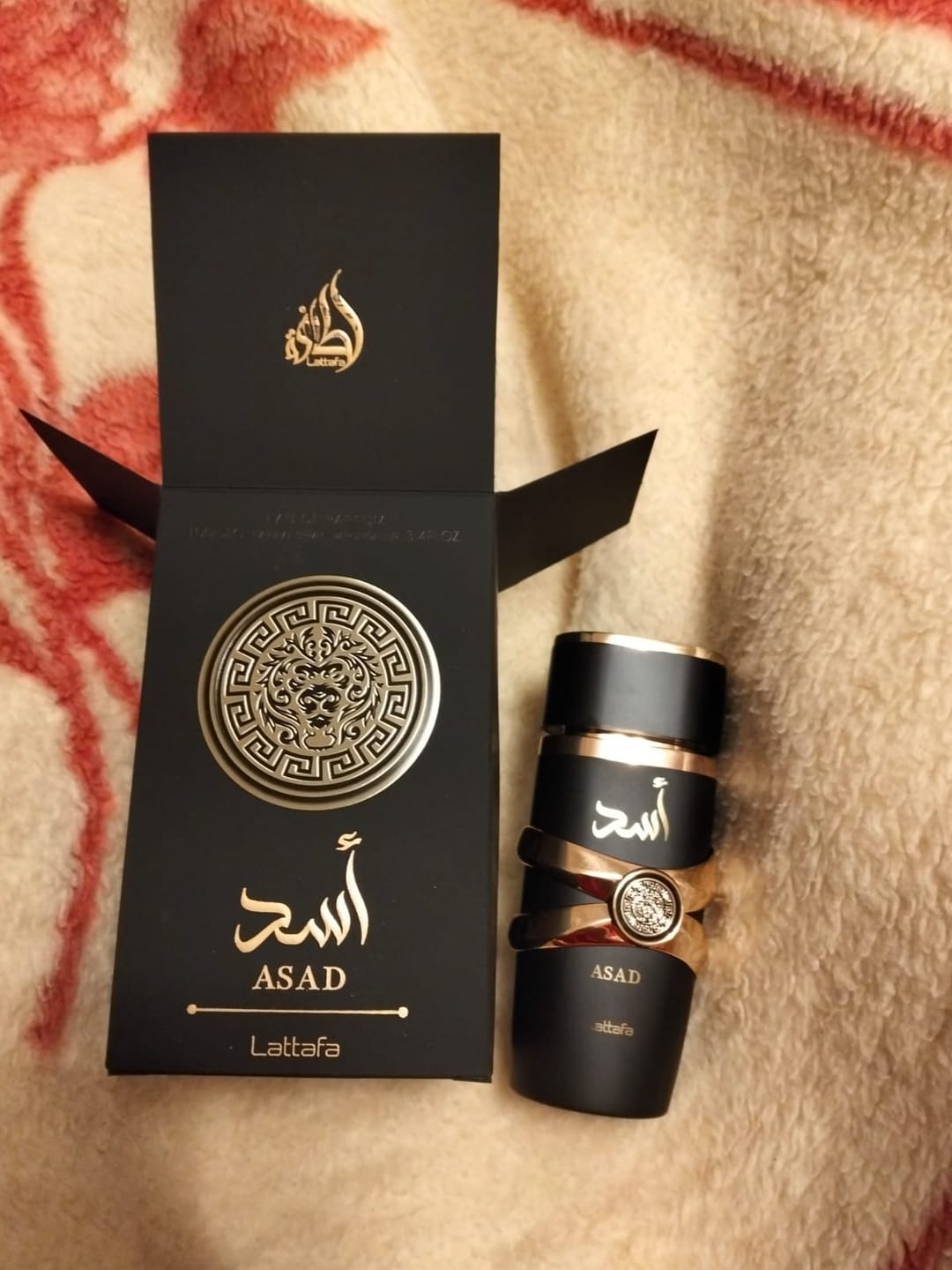 Customer photo review of Asad Lattafa 100ml edp