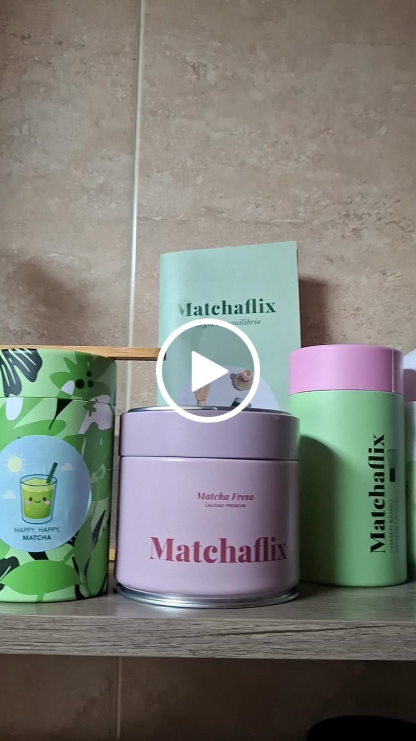 Customer video review of Té Matcha Premium Fresa
