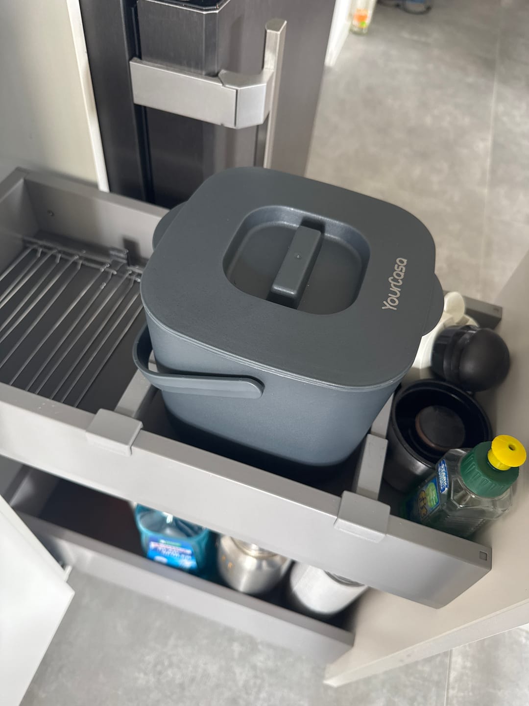 Customer photo review of YourCasa® Biomülleimer Küche 4L - Spülmaschinenfest & geruchsdicht
