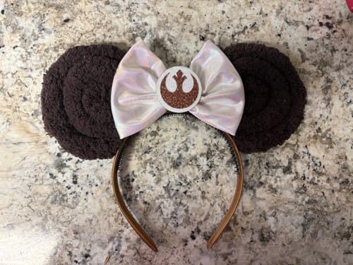 Customer photo review of Leia Mickey Ears