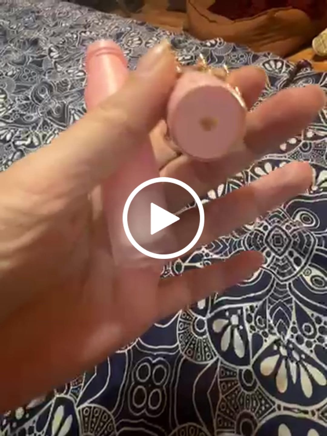 Customer video review of Stay Shining Crown Lip Oil