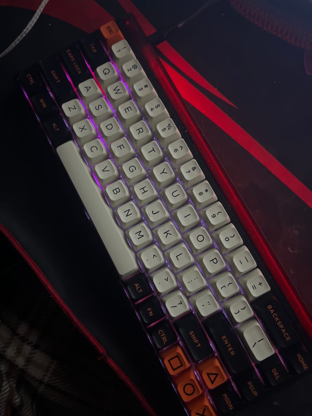 Customer photo review of MelGeek MADE68 Pro Gaming Keyboard