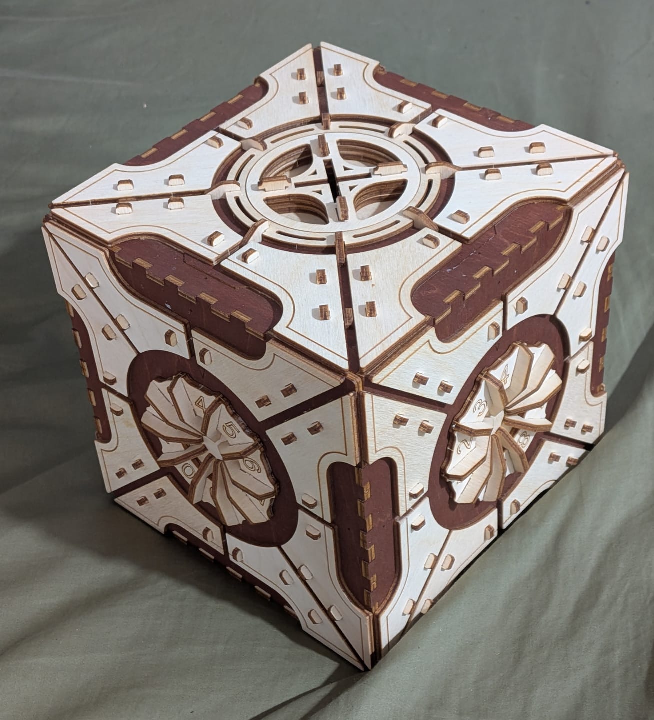 Customer photo review of Secret Keeper 3d wooden puzzle