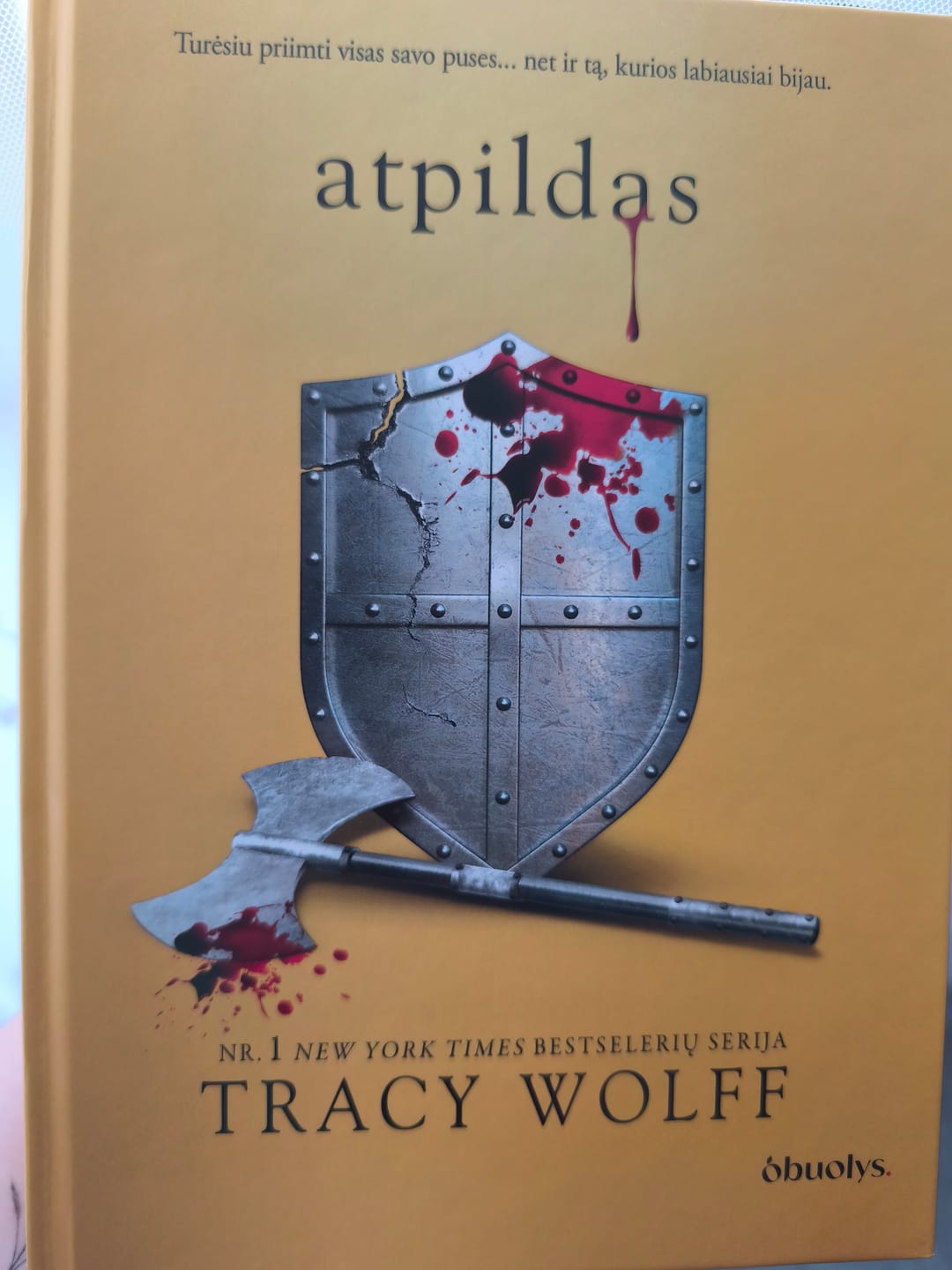 Customer photo review of Atpildas: Nr. 1 New York Times bestselerių serijos troškimas ketvirtoji dalis (kolekcinis leidimas)