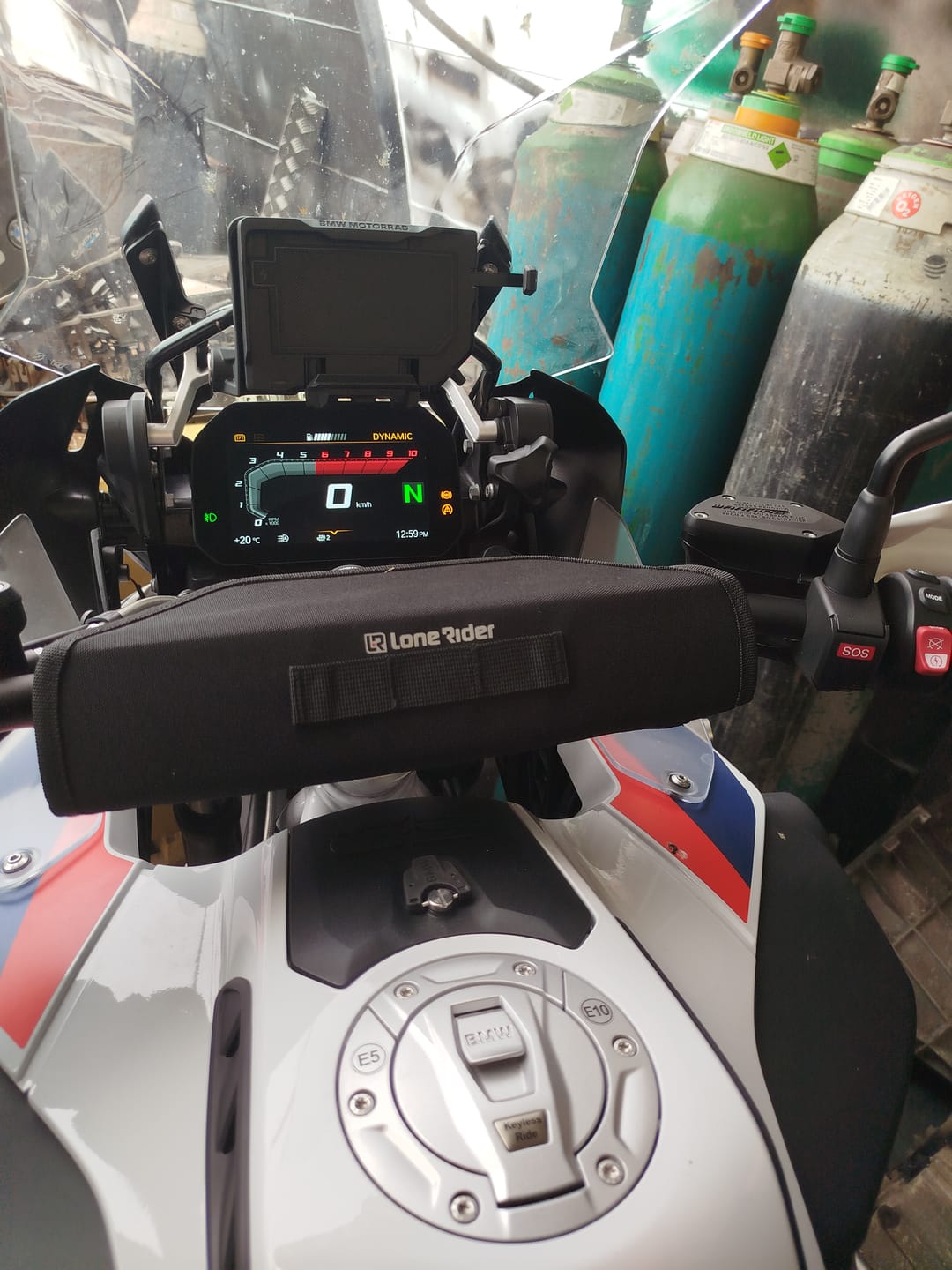 Customer photo review of Handlebar Bag