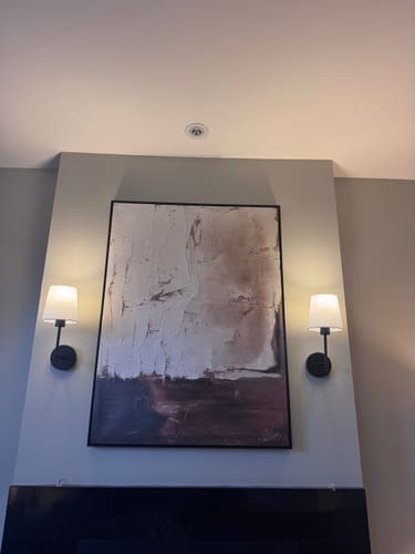 Customer photo review of Wabi-Sabi Wall Art #TX350