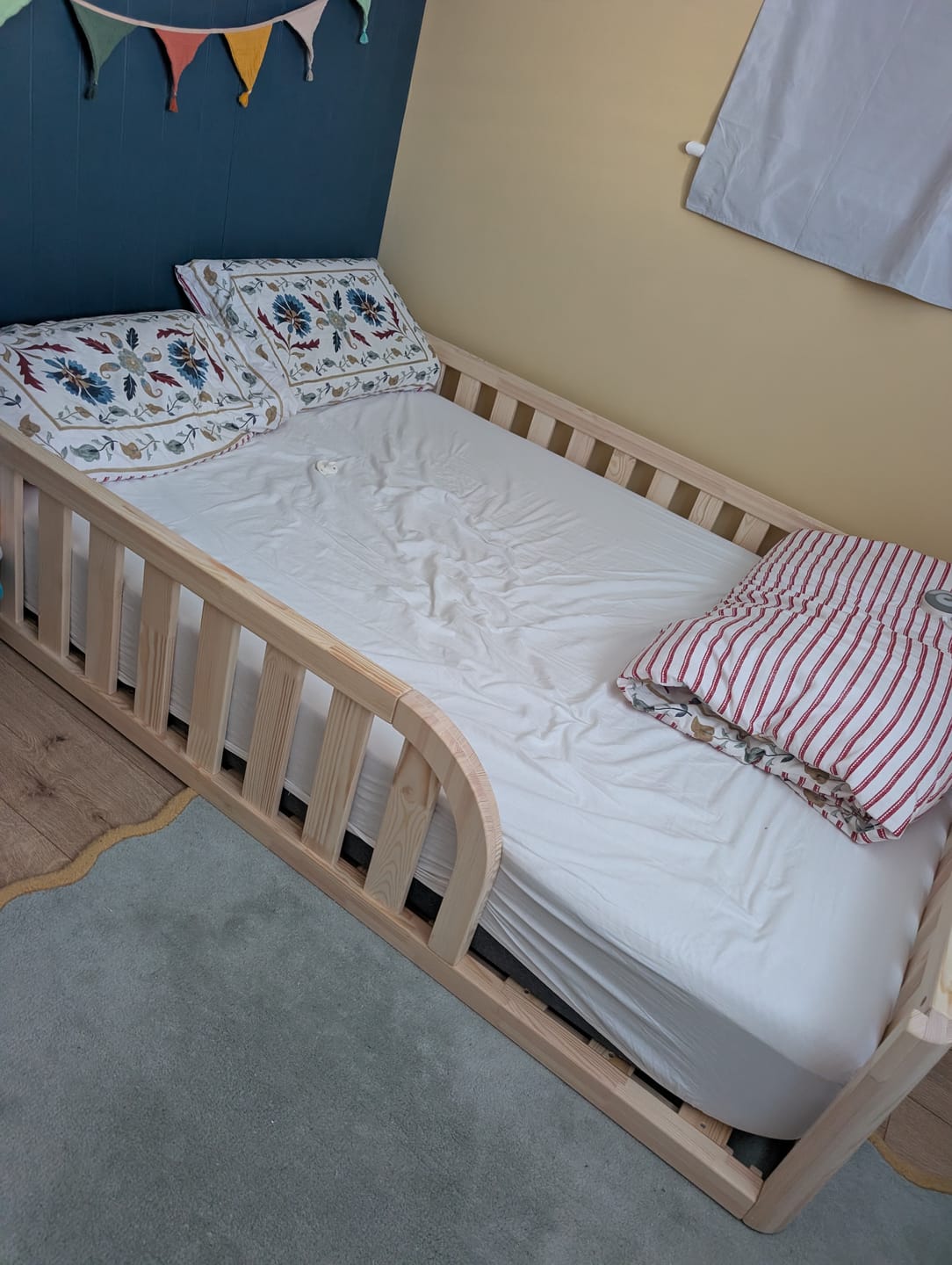 Customer photo review of Toddler Floor Bed