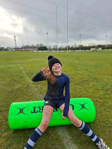 Customer photo review of The Magni-Strip® Bobble Hat Black
