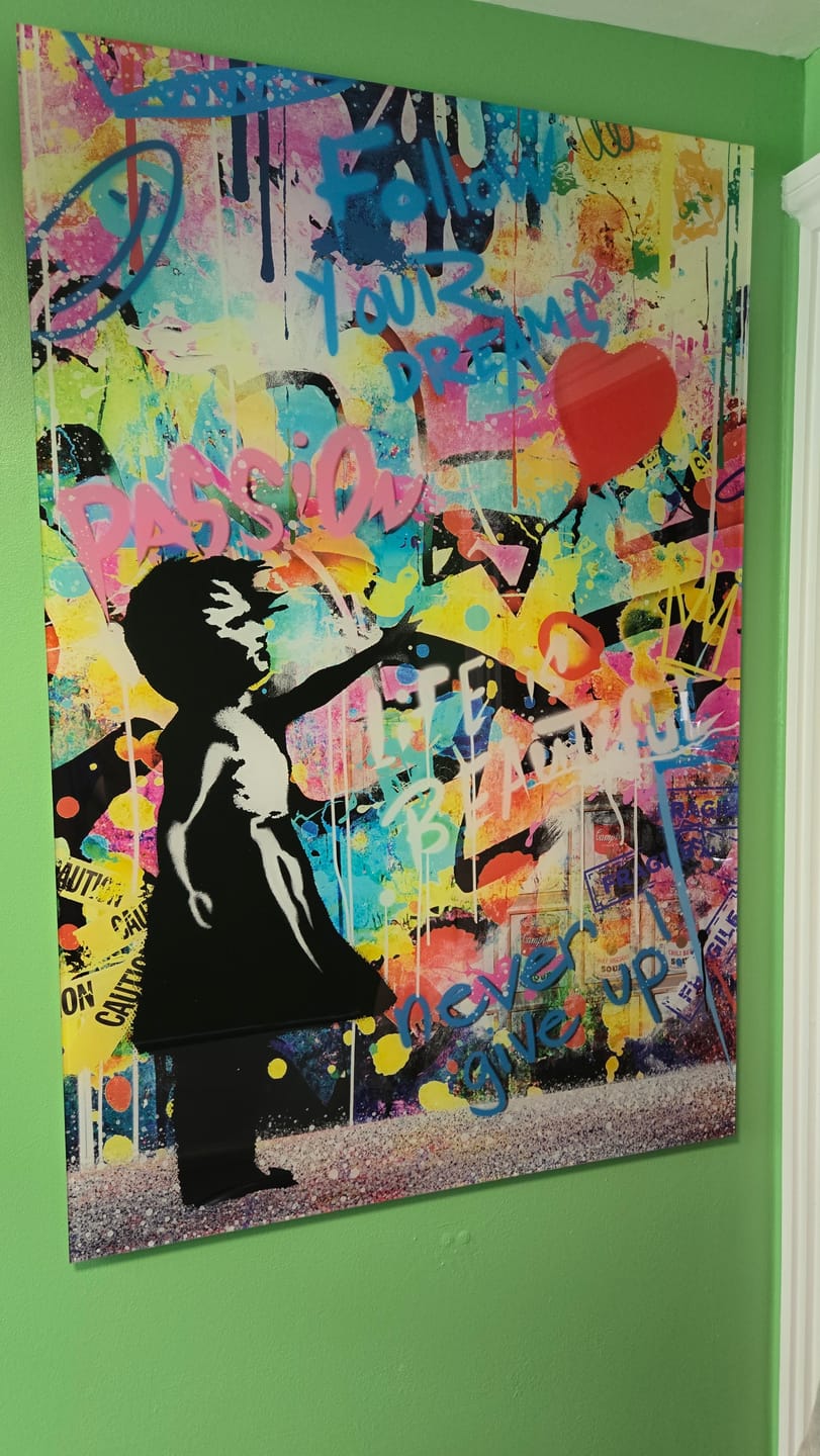 Customer photo review of Banksy Graffiti