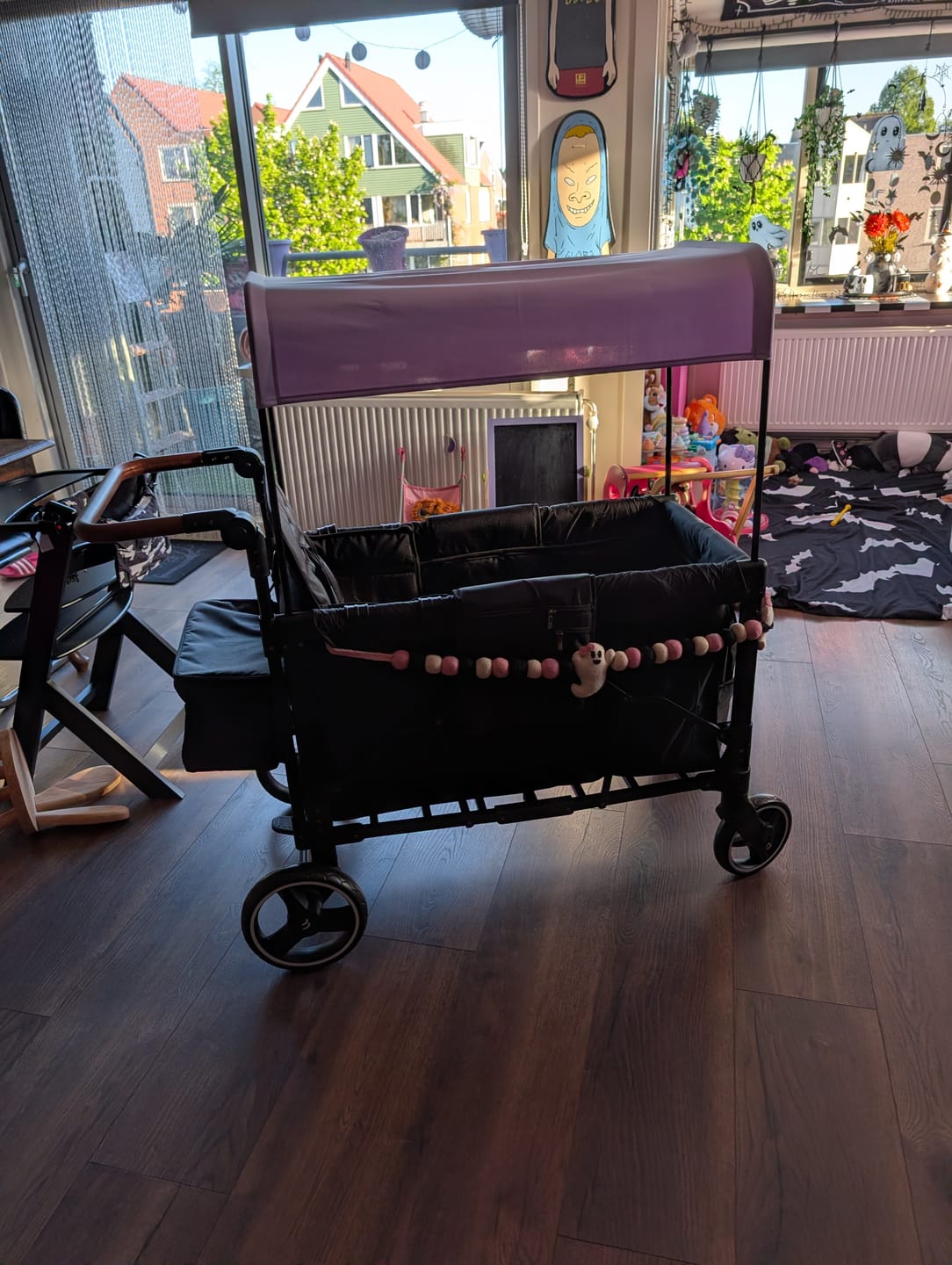 Customer photo review of P-Series Luxe 2-zits Kinderkar