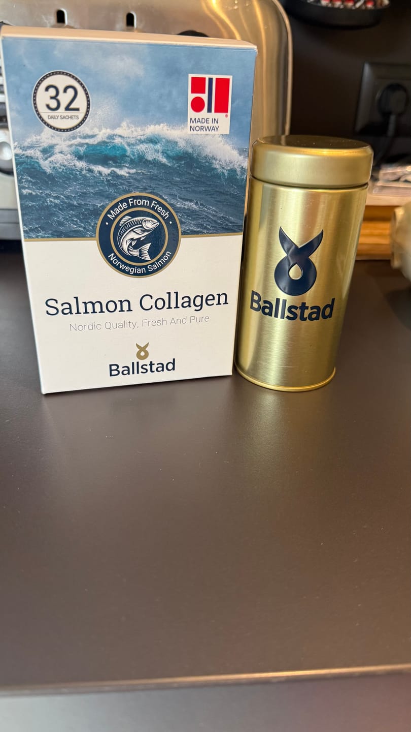 Customer photo review of Lachskollagen Sticks - 1 Monat