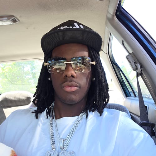 Customer photo review of Detroit style sunglasses