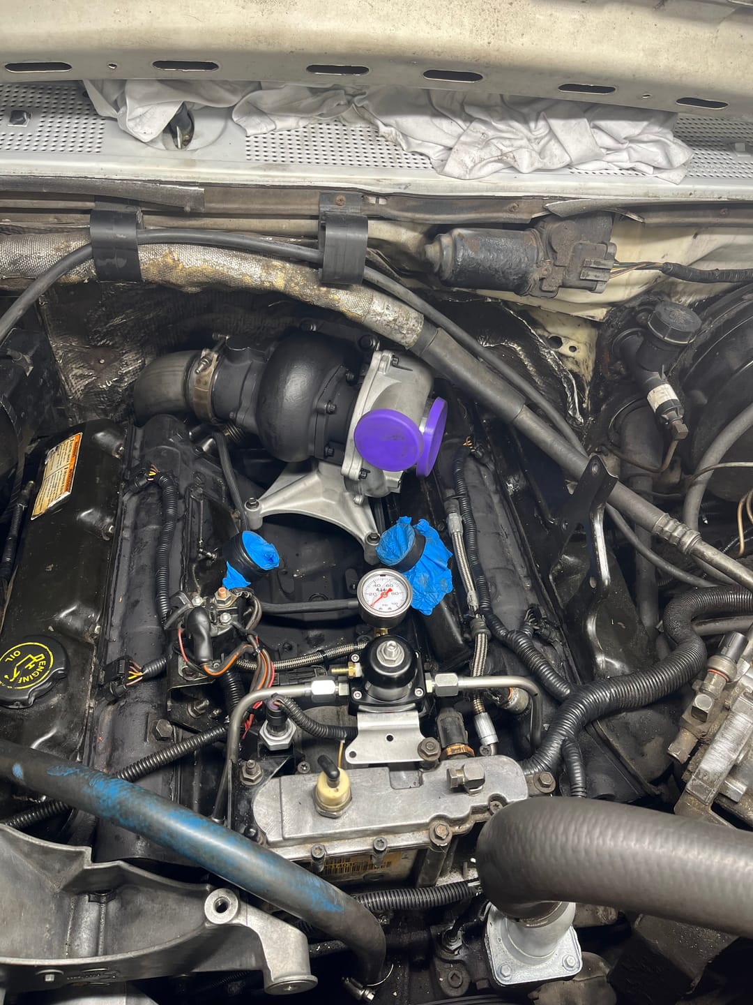Customer photo review of 1994-1998 Powerstroke Bellowed Up-Pipes (301087)