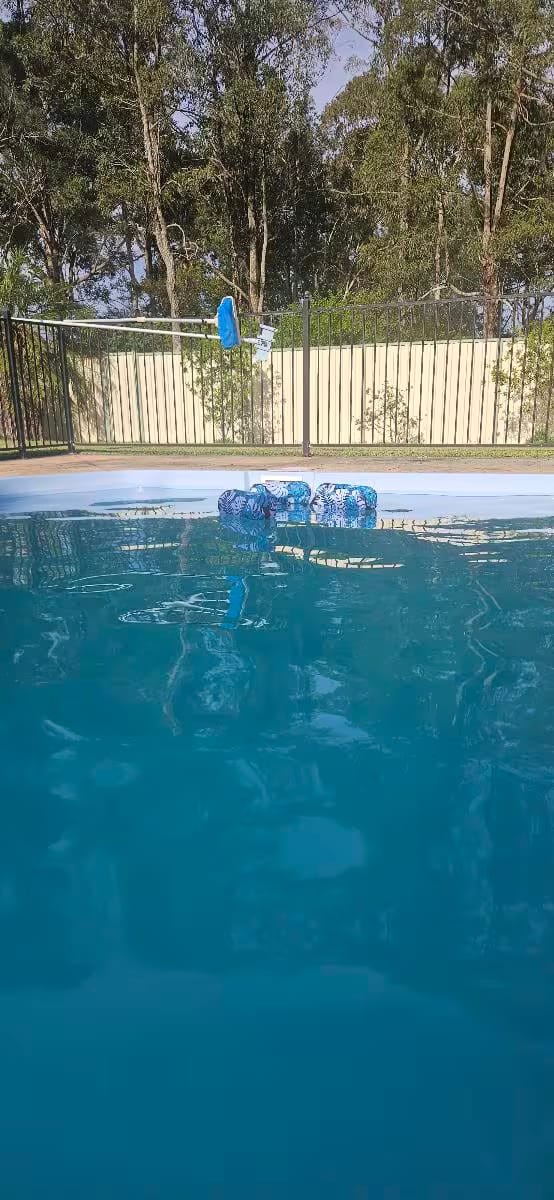 Customer photo review of Inflatable Pool Hammock Float – Heavy-Duty Water Lounger Chair