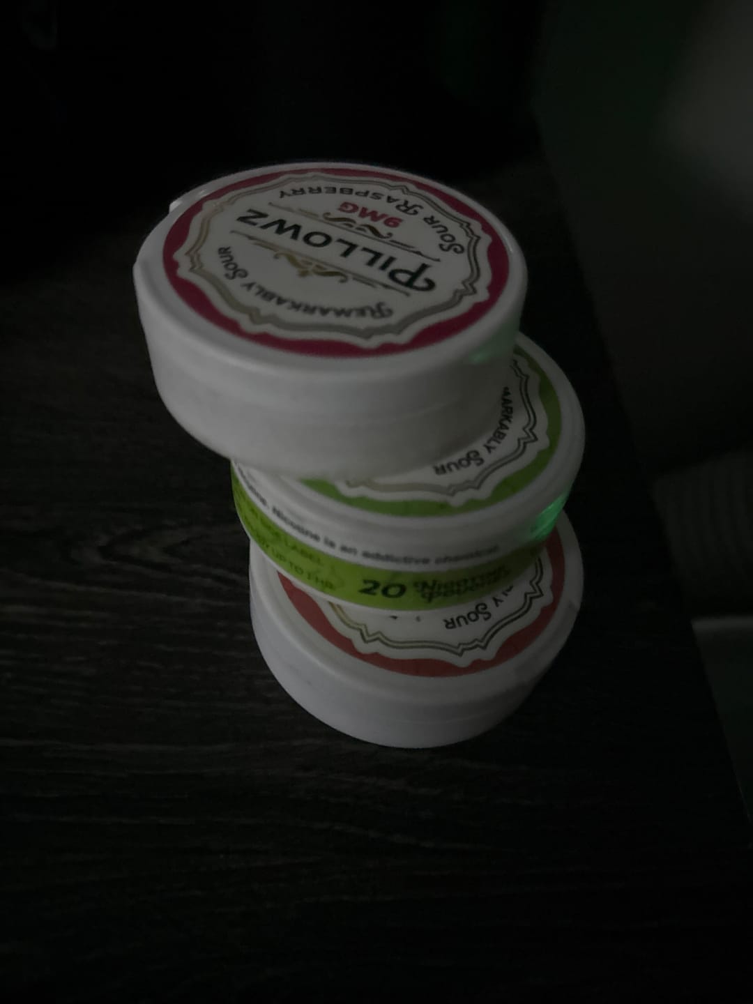 Customer photo review of Sour Pouches 5-Can Multi Flavor Pack
