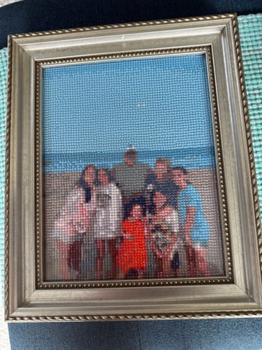 Customer photo review of Diamond Painting - Custom Photo
