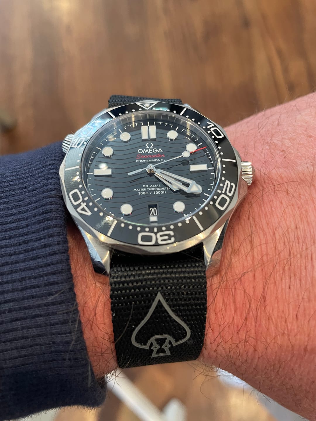 Customer photo review of NOFORN Single-Pass Watch Strap