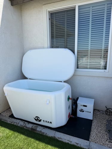 Customer photo review of All-in-one 1/3 HP Universal Cold Plunge Chiller Gen V