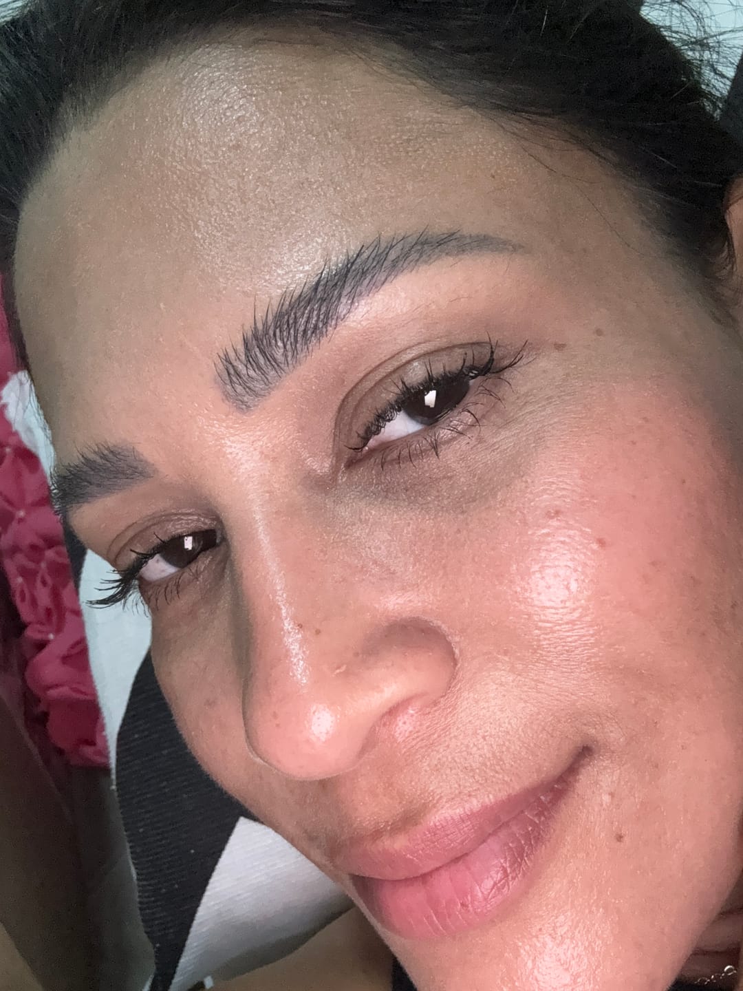 Customer photo review of Brow Up Fix - Gel Fixador para Sobrancelhas – Vizzela