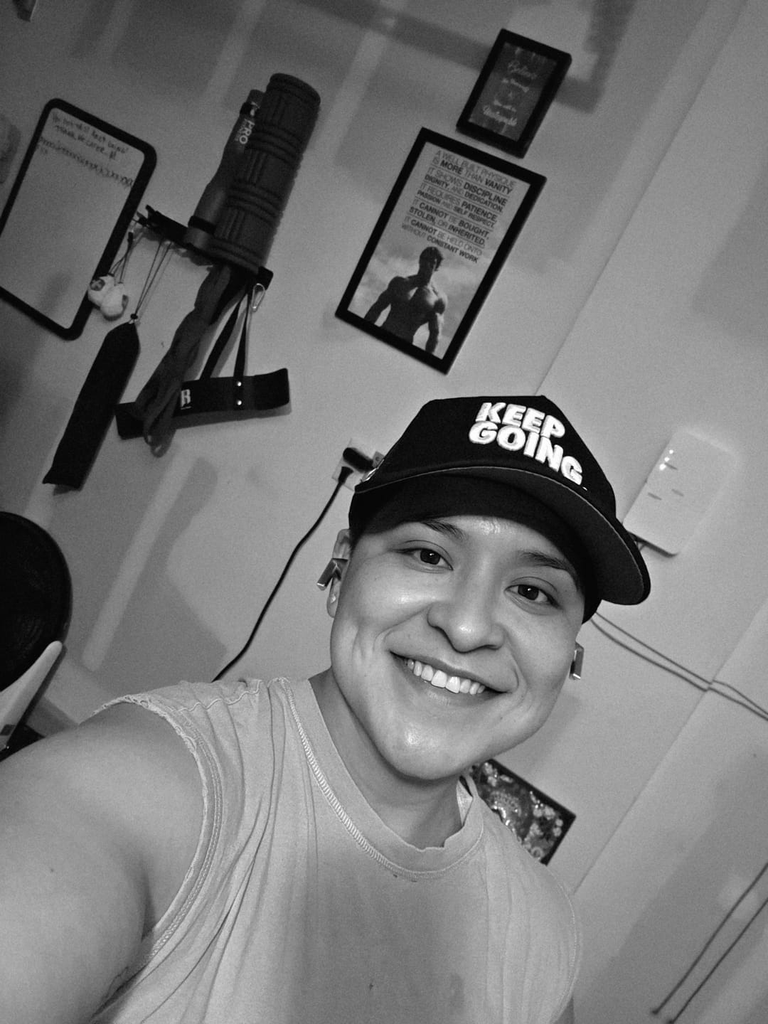 Customer photo review of KEEP GOING BLACK