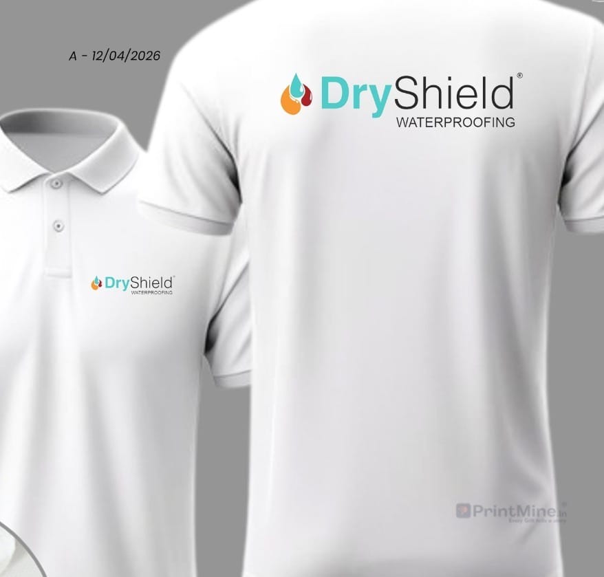 Customer photo review of Customized Polo T-Shirt With Your Company Logo | Order Logo Printed Tees | PrintMine.in