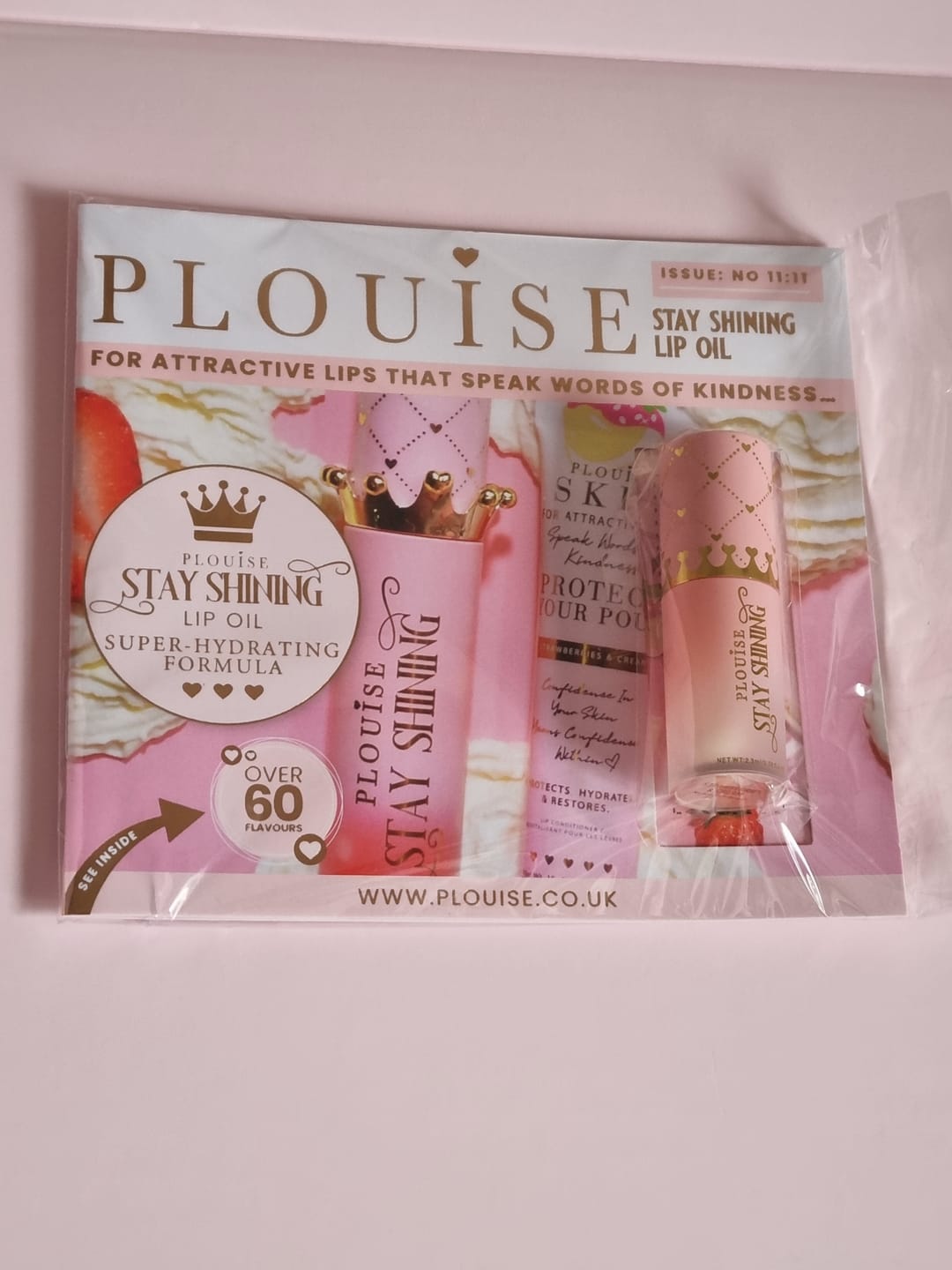 Customer photo review of Stay Shining Lip Oil Mini