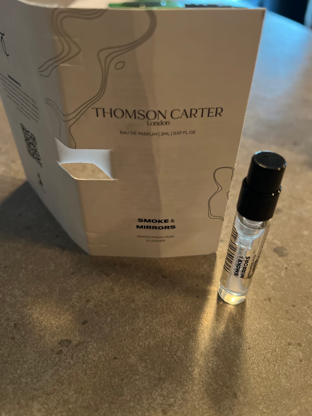 Customer photo review of Smoke & Mirrors | Eau de Parfum | 2ml