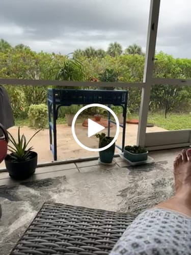 Customer video review of Roccia Cordless Shallow Pond Fountain