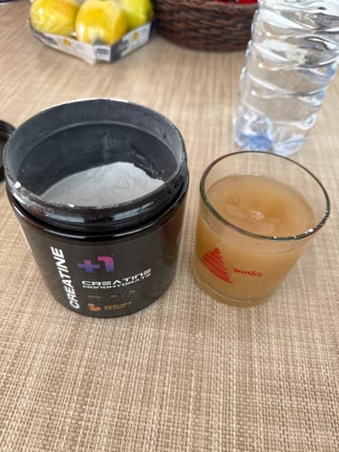 Customer photo review of +1© PREMIUM CREATINE MONOHYDRATE (300g)