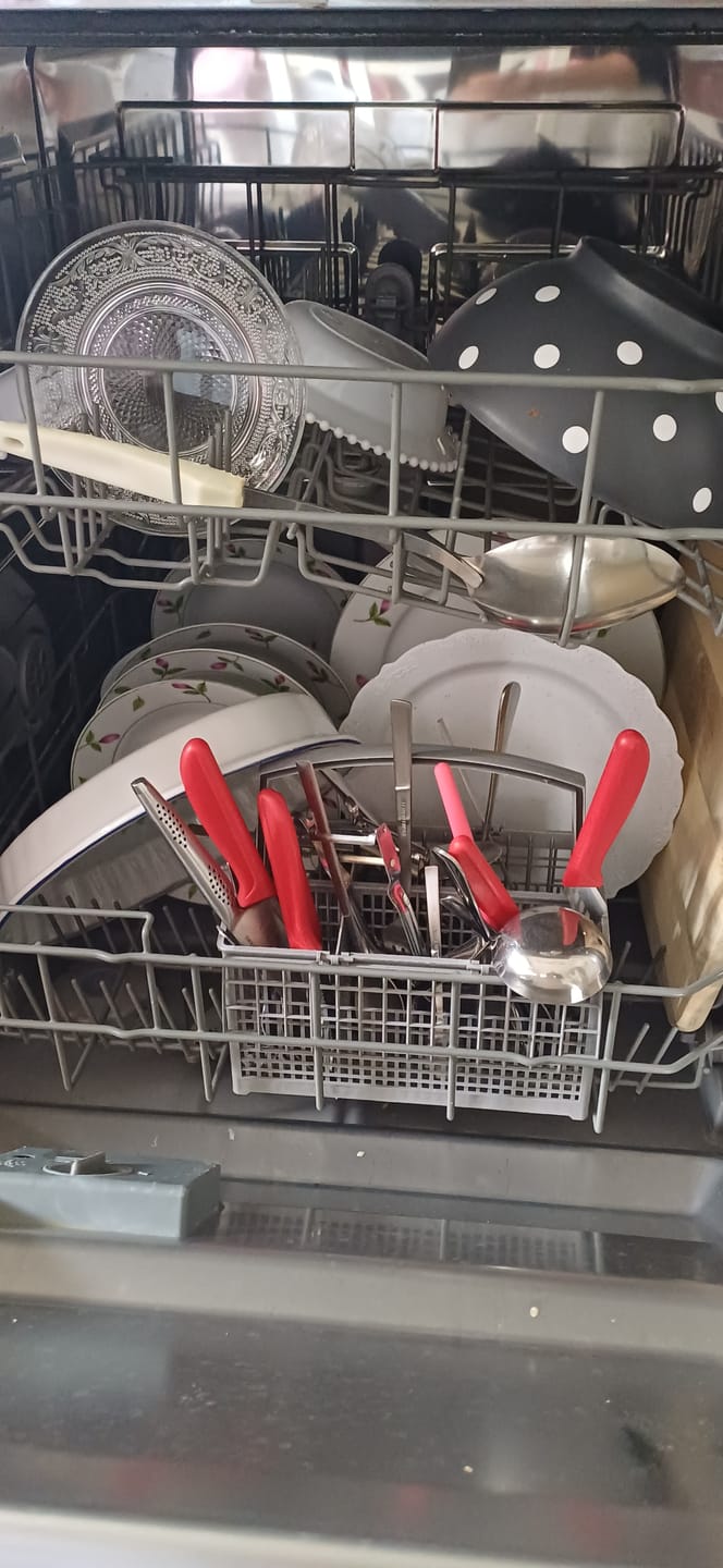 Customer photo review of דפי ניקוי למדיח