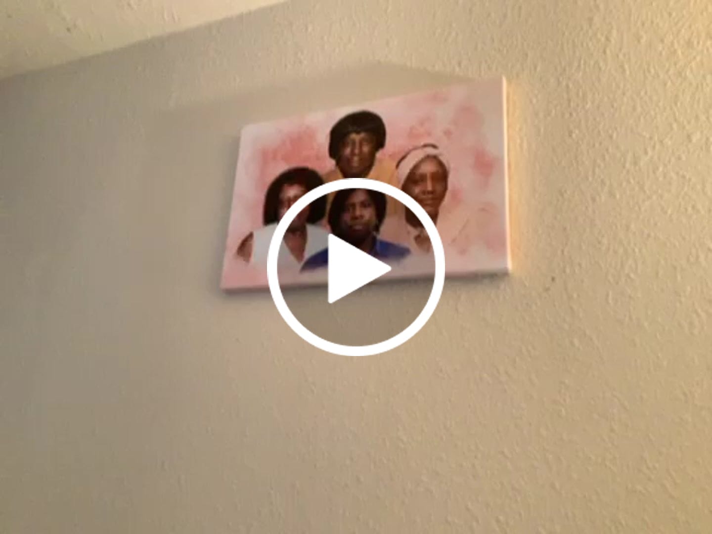Customer video review of Custom Combine Loved One Photos, Family Portrait From Different Photos - Personalized Customized Canvas - Gift For Family Members
