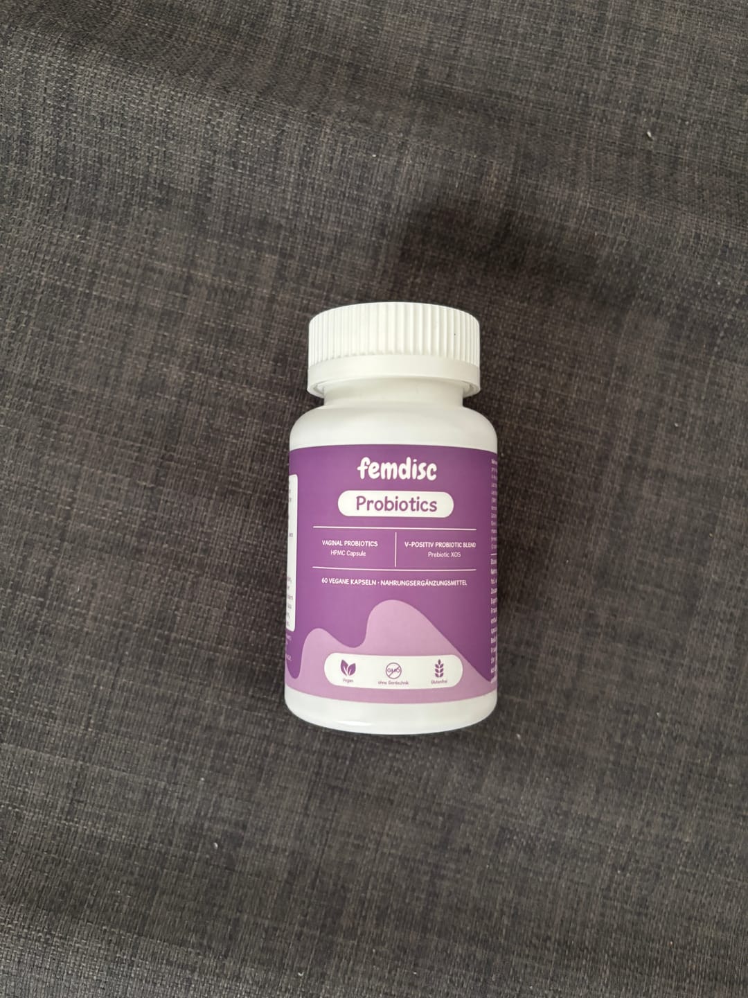 Customer photo review of femdisc vaginal Probiotics