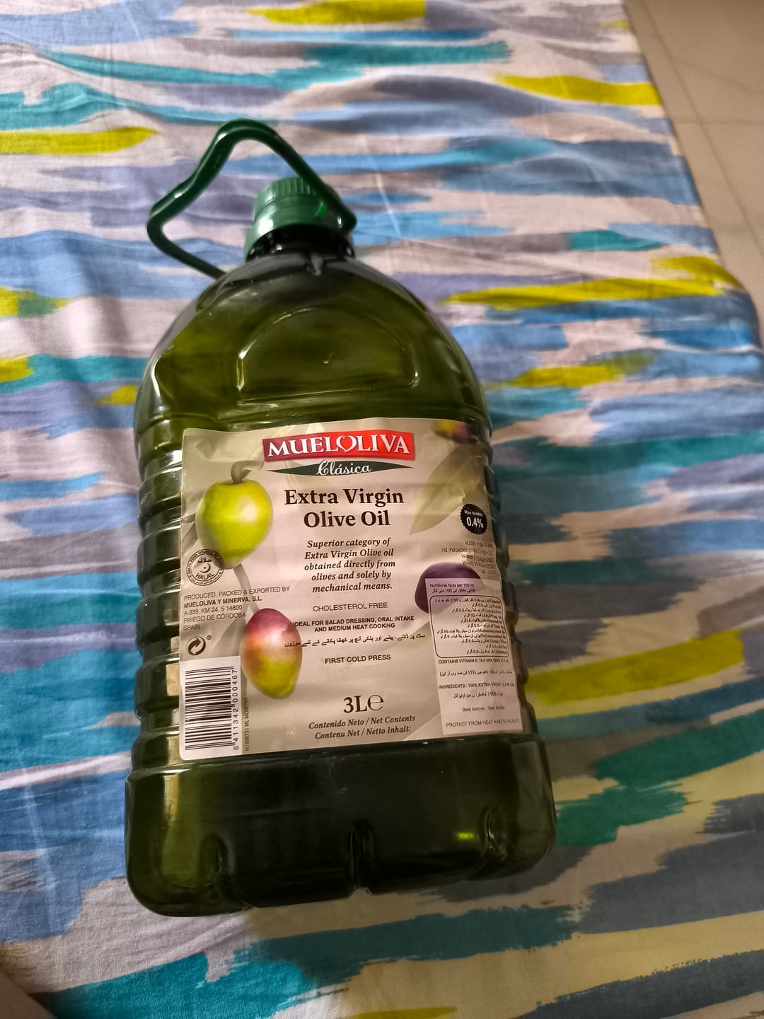 Customer photo review of Classica Extra Virgin Olive Oil